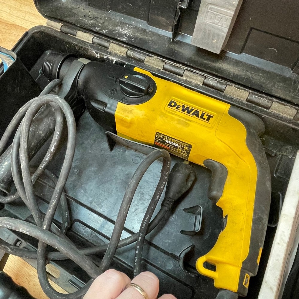 Dewalt D25103 Rotary Hammer - Corded - Case Included