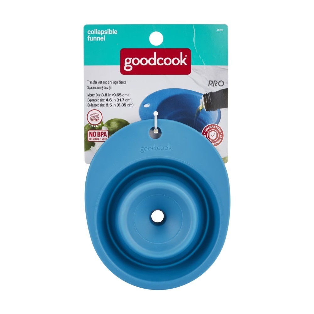 Pro Collapsible Funnel Kitchen Folding Silicone Strainer for Bottle Jar
