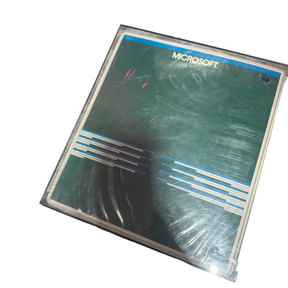 Vintage Microsoft Multiplan electronic worksheet set Apple II