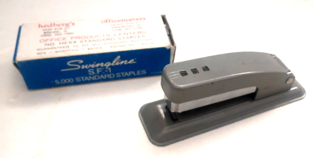 Vintage Swingline Cub Stapler with Full 5000 Box Staples