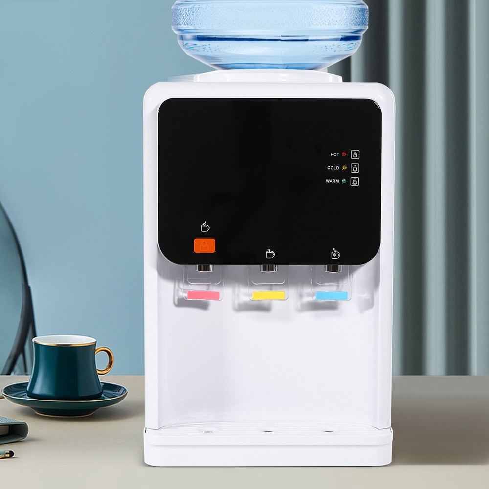 Top Loading Countertop Water Dispenser Hot Cold Water Cooler Drinking Machine