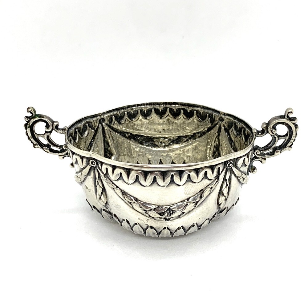 Antique German 800 Silver Small Nut Kendy Bowl