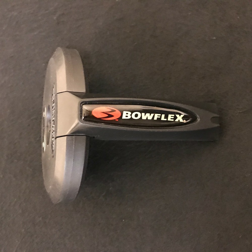 Bowflex 1090 Dumbbell Replacement Handle Part Black Tab Endcap Dial Lock Disc