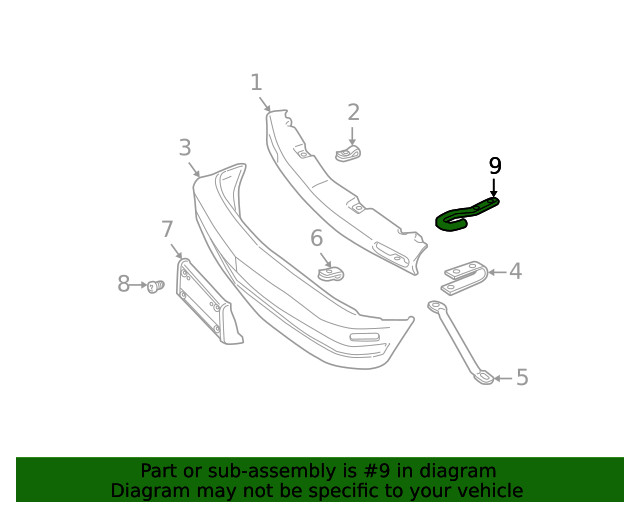 Genuine GM Tow Hook 15683064