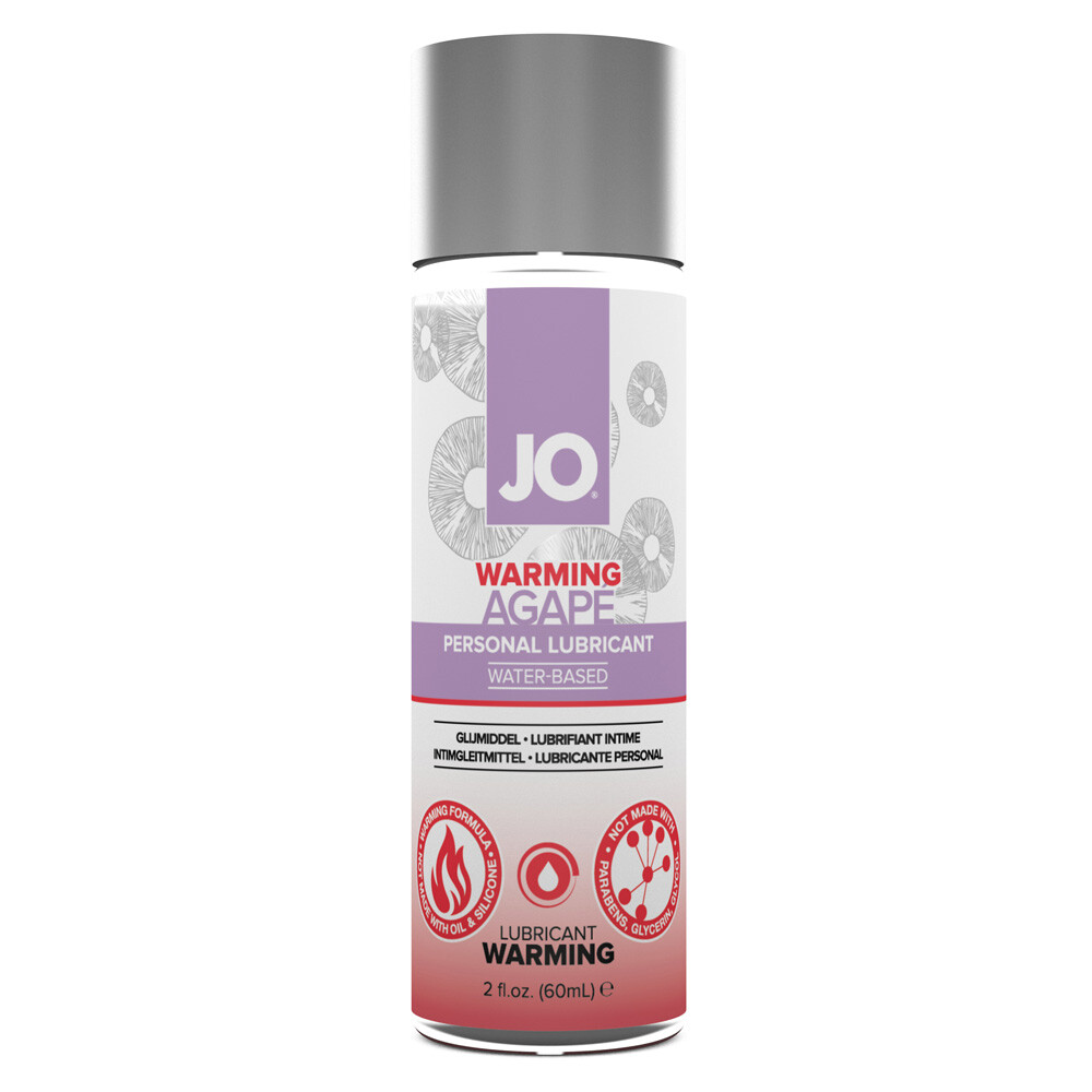 Jo Agape Warming 2oz - Personal Lube Lubricant