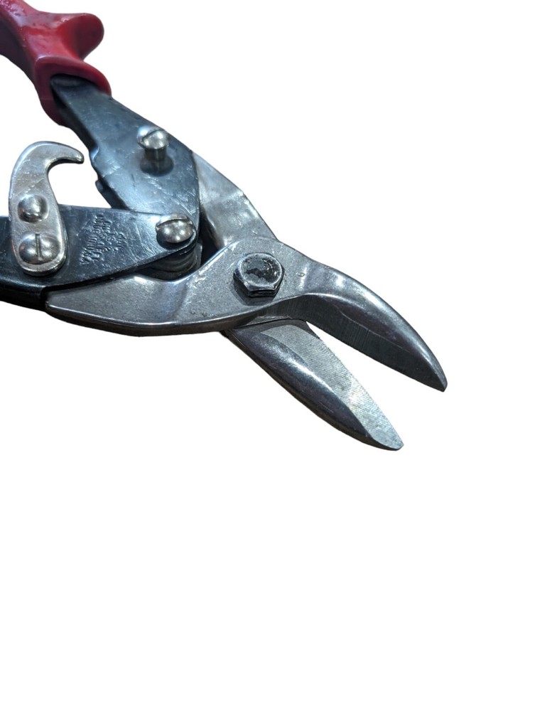 MAC Tools TS2 RED Tin Snips Made In The USA Cuts Left !