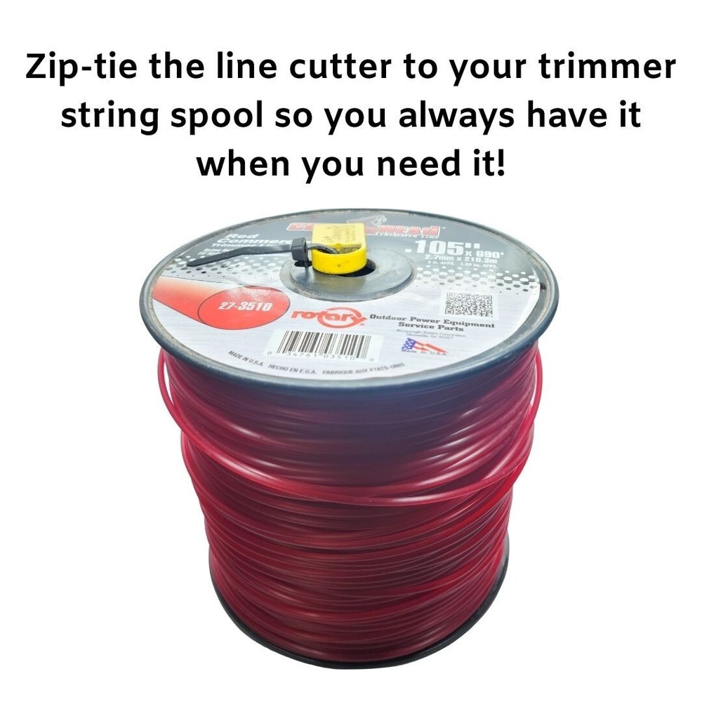 Trimmer Line Cutter (2-Pack) Weed Eater String Cutter | Quick, Safe, Clean Cuts!