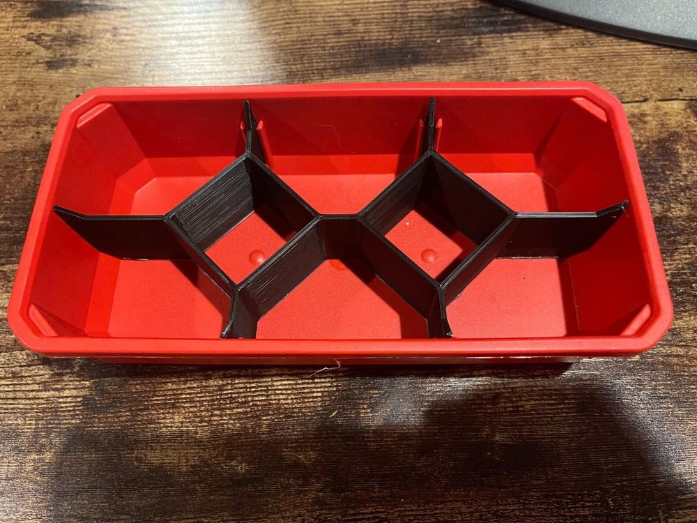 Milwaukee Packout bin divider (5 piece set) low-profile