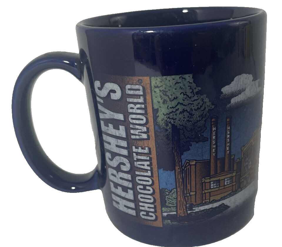 Hershey’s Chocolate World Souvenir Blue Cup 2001