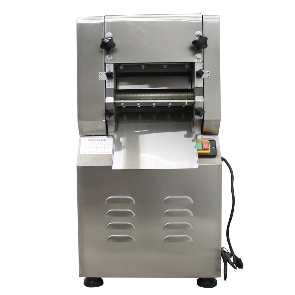 Electric Noodle Making Machine with 1.5&3mm Blade Dough Roller Sheet Maker025358