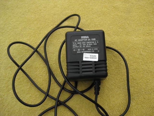 SEGA SA-190B AC Adapter