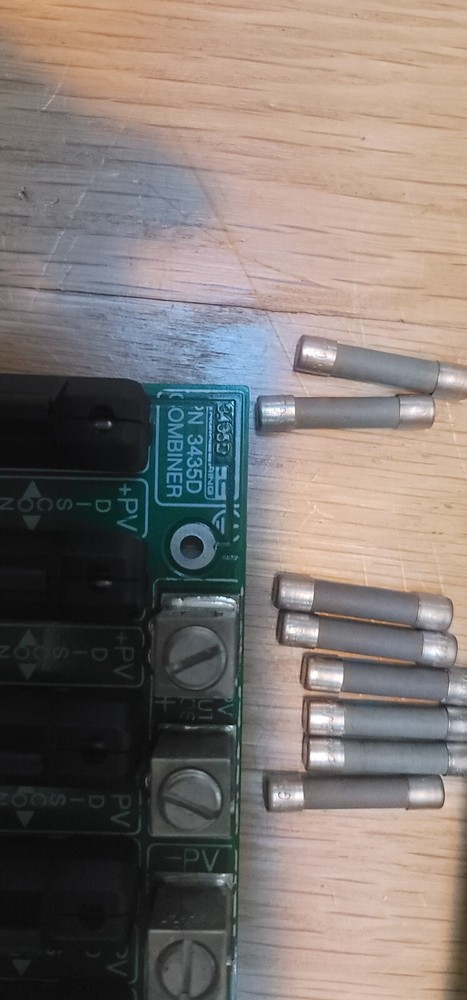 Xantrex/Trace PN 3435 SOLAR PANEL COMBINER BOARDS