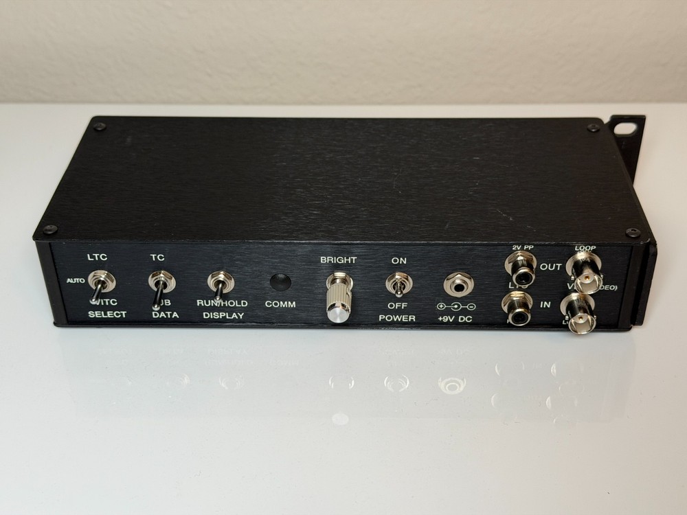 Horita TCD-100 Time Code Display LITC VTC SMPTE- Untested READ