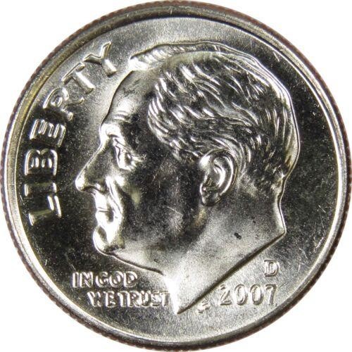 2007 D Roosevelt Dime - Brilliant Uncirculated