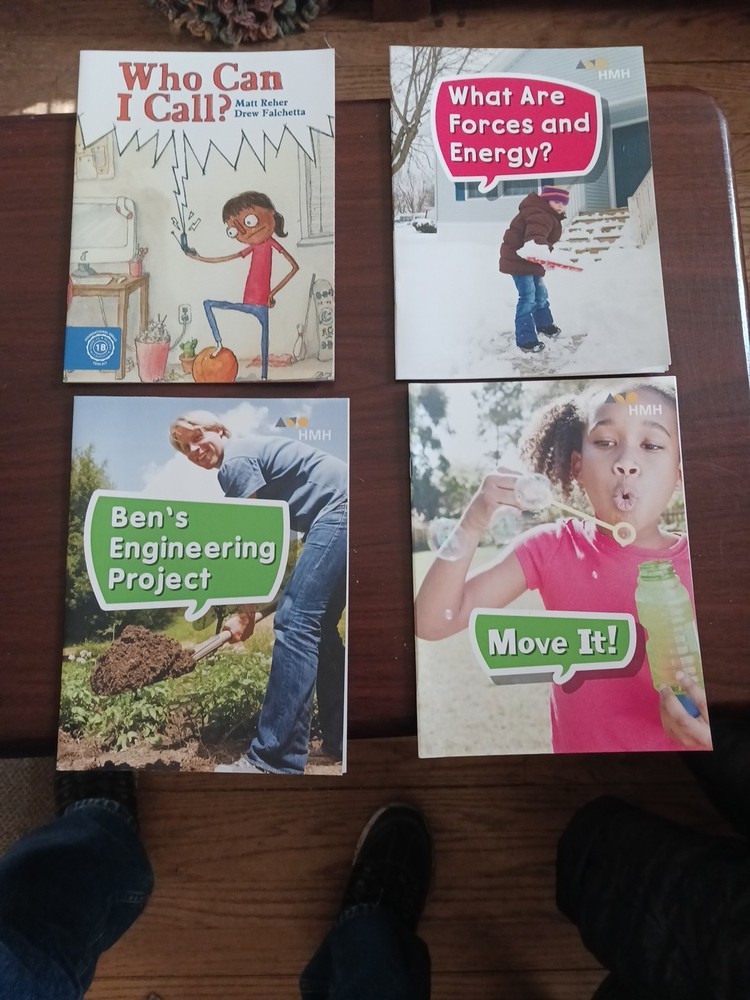 4 Childrens HMH Learning Books