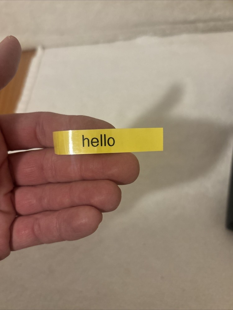 Brother Label Maker Model PT 1890 WORKS!