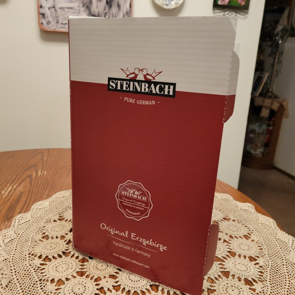 NIB Steinbach 12 in. Nutcracker TROLL CANDYMAKER Hangtag & COA