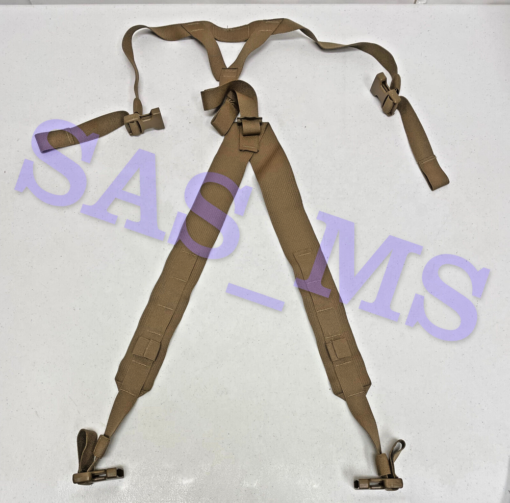 5X USMC COYOTE CHEST RIG TACTICAL ASSAULT PANEL HARNESS ASSEMBLY SHOULDER STRAP