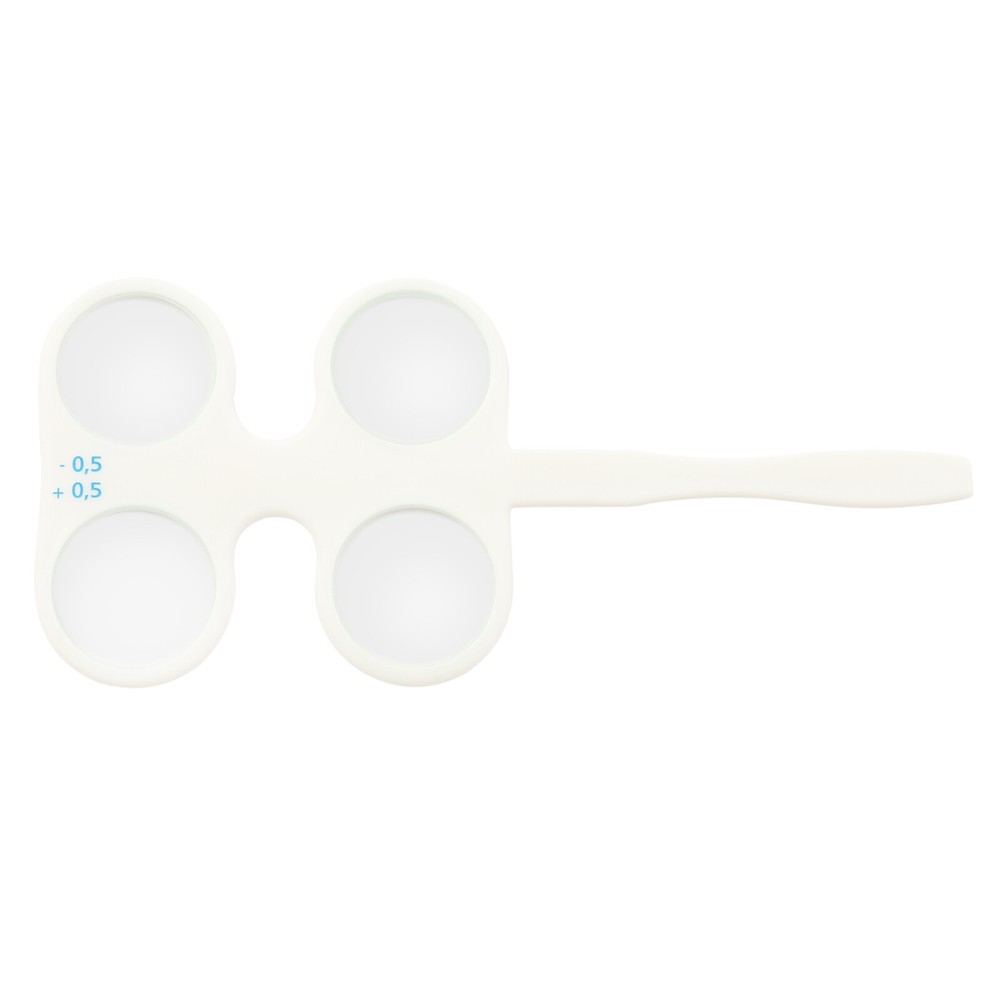 For Lens Confirmation Test Tools Optical Flipper Optometry Plastic Flip White