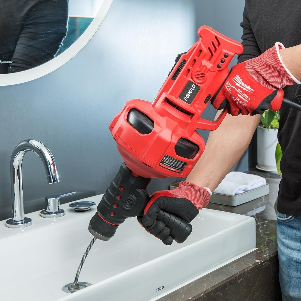 Electric Plumbing Snake - Versatile Application