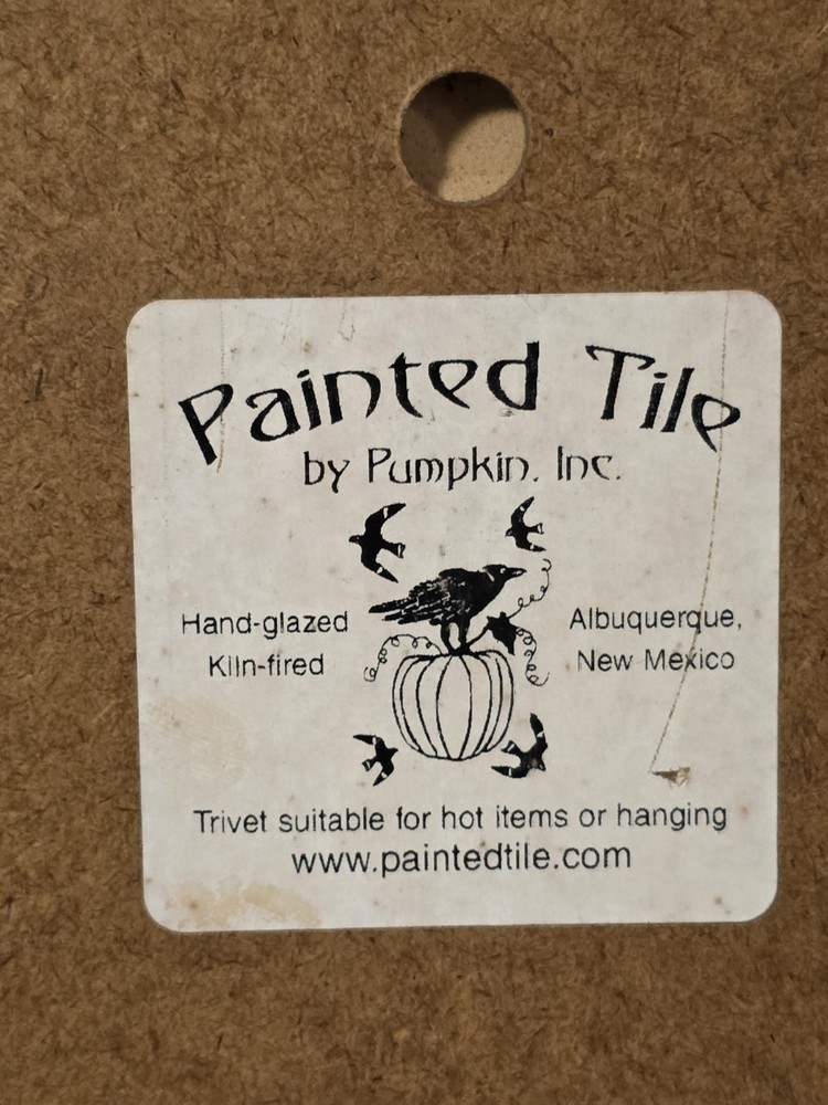 Framed Sheep Dog Ceramic Tile By Pumpkin
