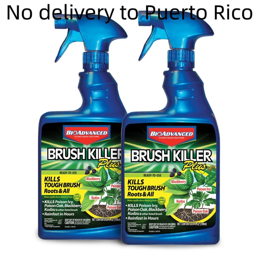 BioAdvanced Brush Killer Plus, Ready-to-Use, 24 oz (2-Pack)