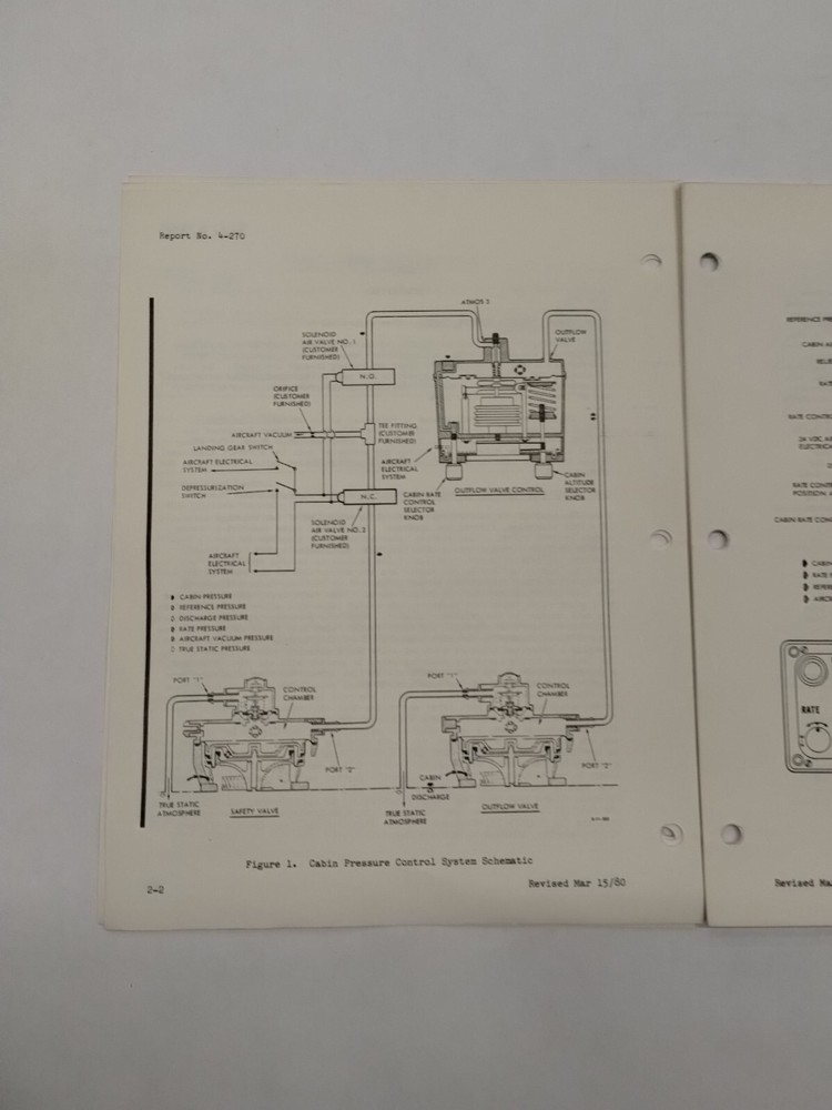 Garrett Cabin Pressure Control System 140468A Operation & Maintenance Instruct
