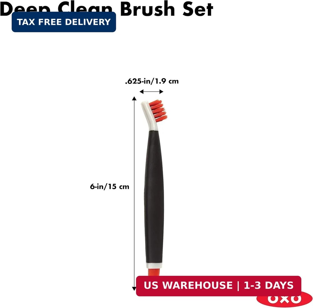 OXO Good Grips Deep Clean Brush Set