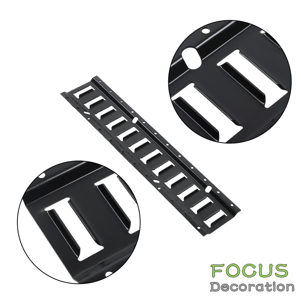 For Trailers 12 Pack 2' E Track Tie Down Rail Kit Rails Power Coated