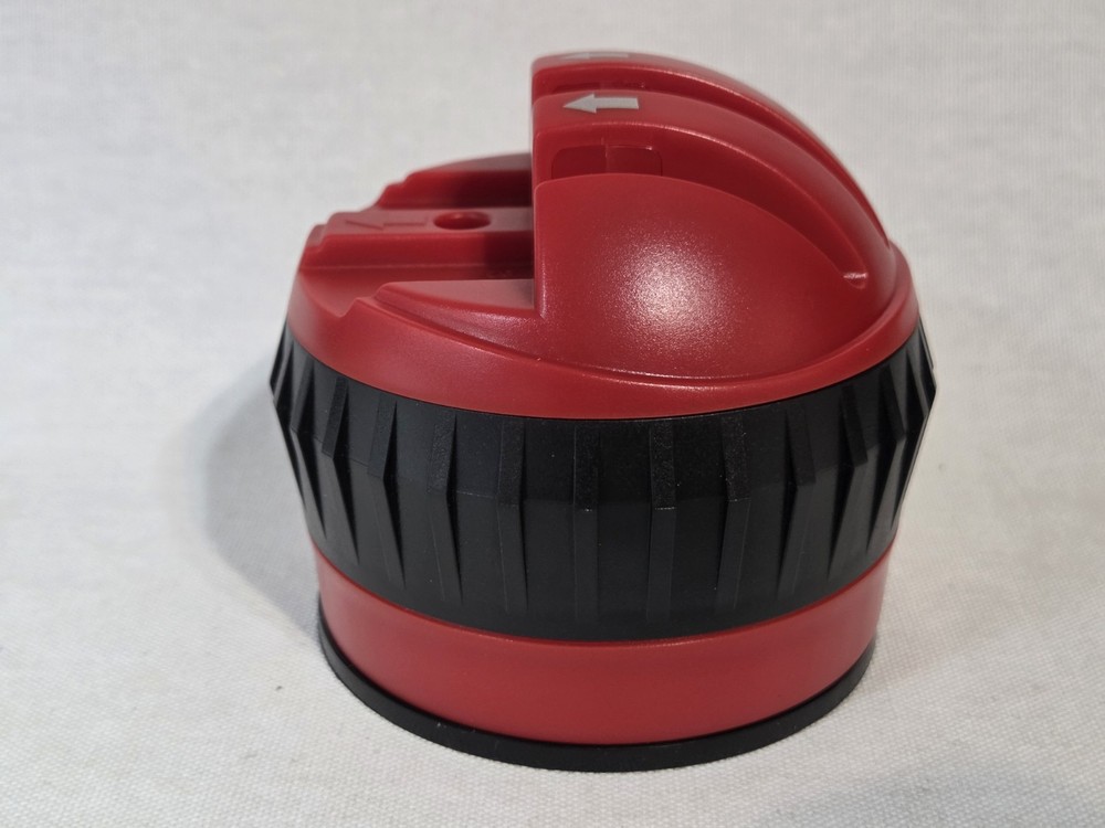 Chefologist 3-Stage Mini Knife Sharpener Red