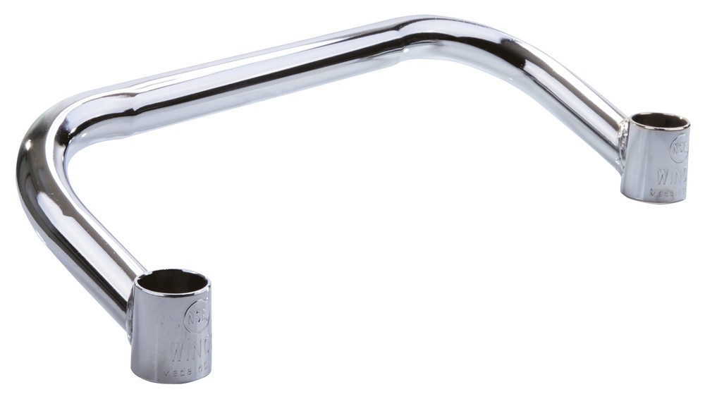 Mobile Shelving Extend Handle 14", Chrome (6 Each)