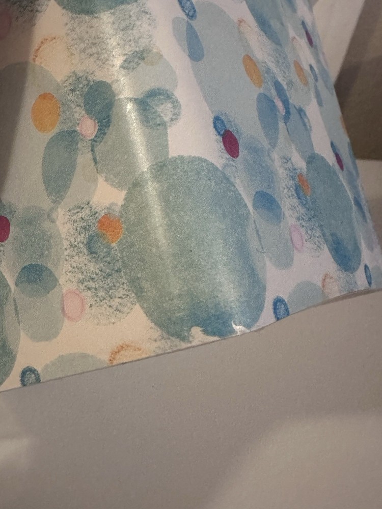 Huggies EMPTY Wipe Holder With Dots 2 Small Scuffs Multicolor