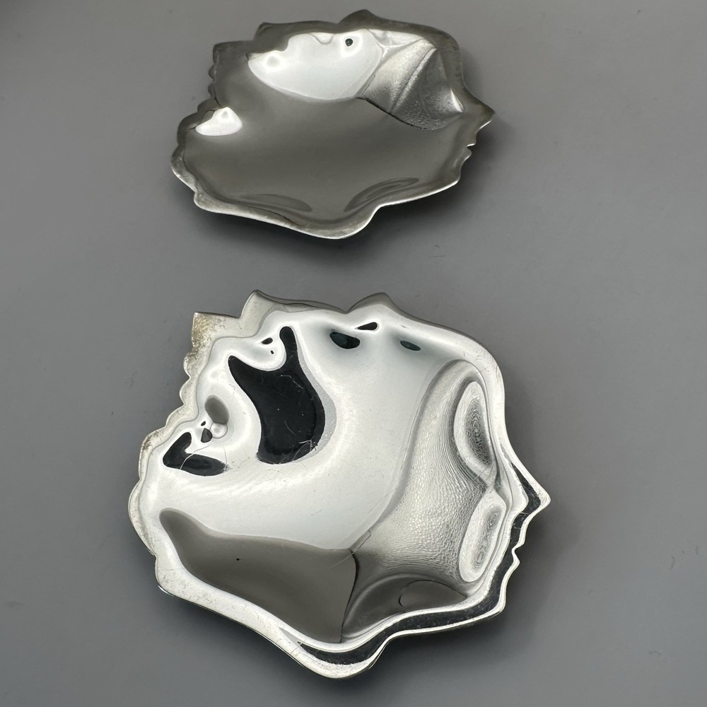 Gabrielle De Vecchi Sterling Silver Phoemina Profile Trinket Dish Ere Collection