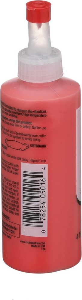4 Fl Oz Brake Noise Eliminator - Water-Resistant Paste for Lasting Performance