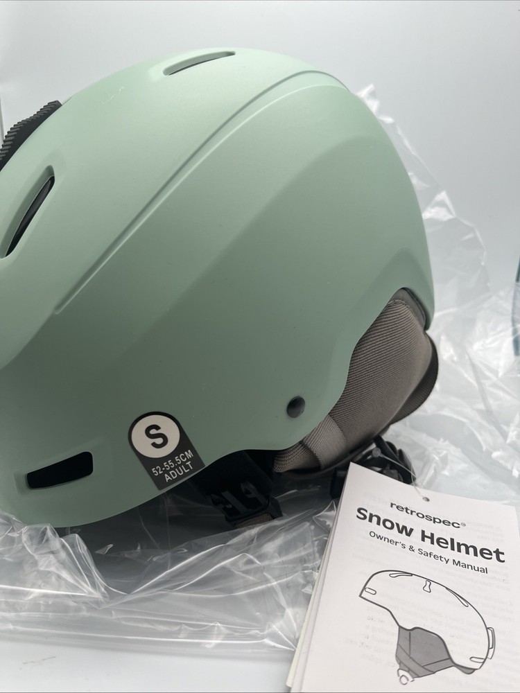 Retrospec Zephyr Snow Helmet Matte Sage