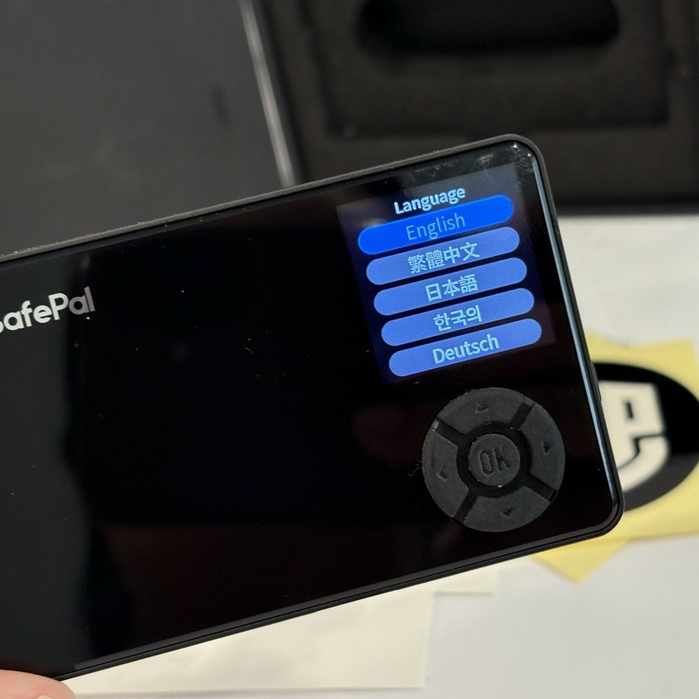 MSafePal S1 cryptocurrency hardware wallet New in Open box