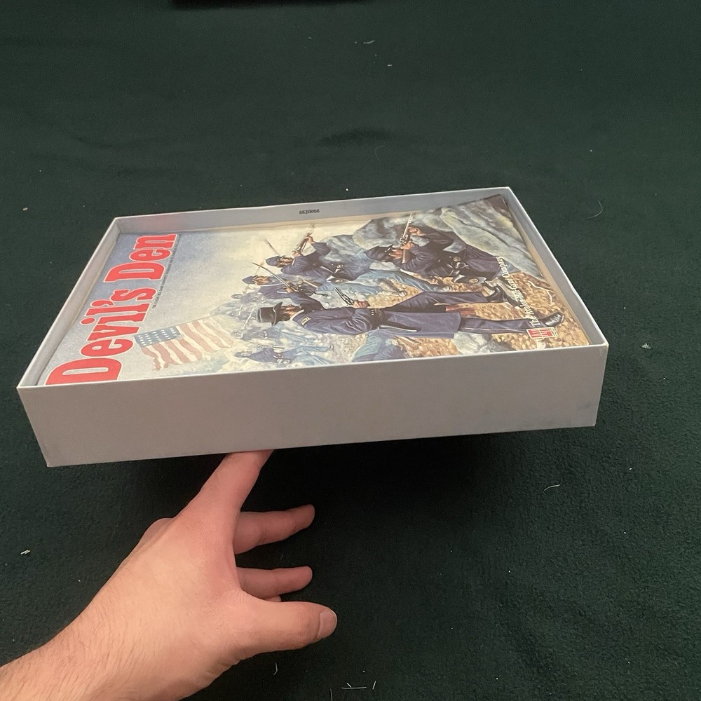 Avalon Hill 1985 Devil's Den Civil War Strategy Board Game Unpunched
