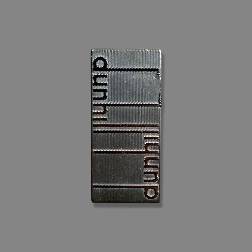 Dunhill Rollagas lighter Silver short RL8300 without box