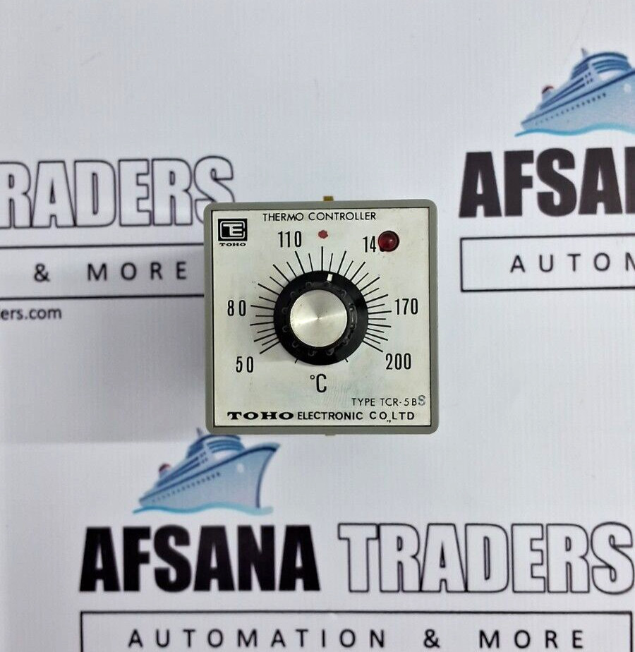 TOHO ELECTRONIC CO. LTD TCR-5BS THERMO CONTROLLER