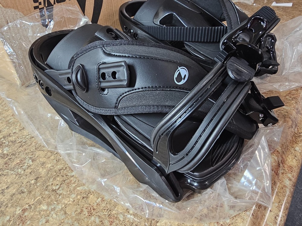 Snowjam Snow Jam Junior Black Snowboard Binding New Open Box (Black)