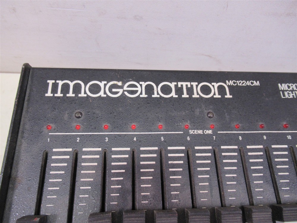ETA Lighting DMX Imagenation MC1224CM Microprocessor Analog Lighting Controller