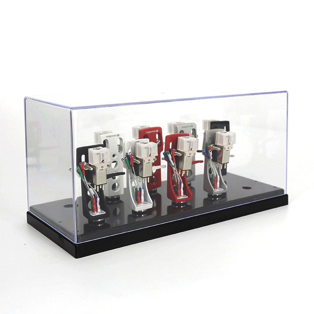 Headshell Cartridge Keeper Phono Shell Case Acrylic Box Stylus Holder Organizer