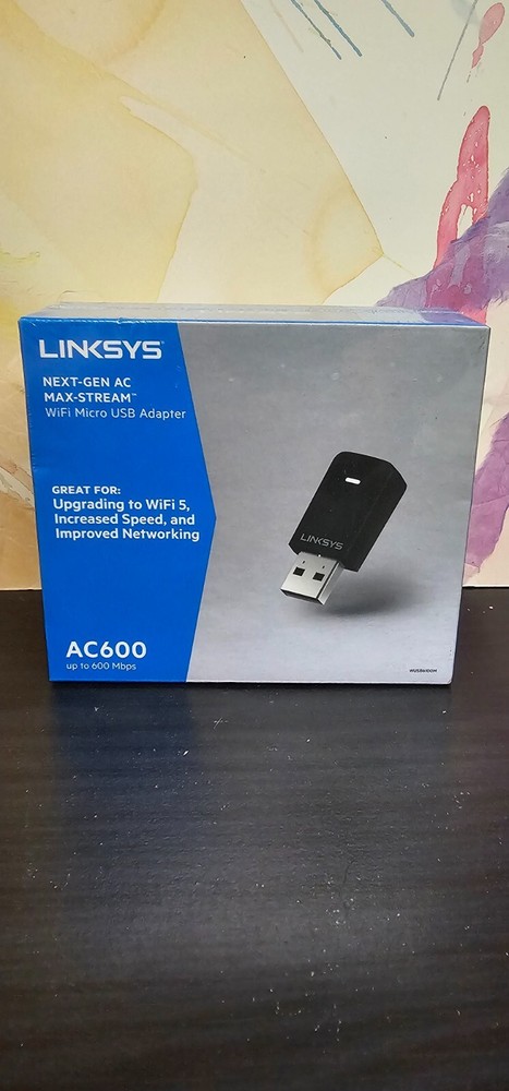 LinkSys AC600 (WUSB6100M) MU-MIMO Next-Gen AC Max-Stream Wifi Micro USB Adapter
