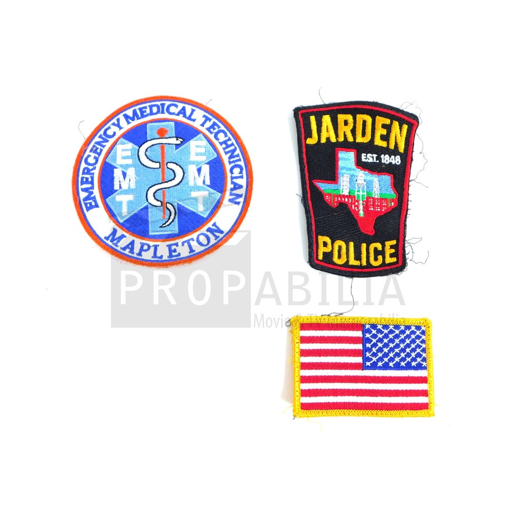 THE LEFTOVERS Original Prop Patches Mapleton Jarden (0167-587)