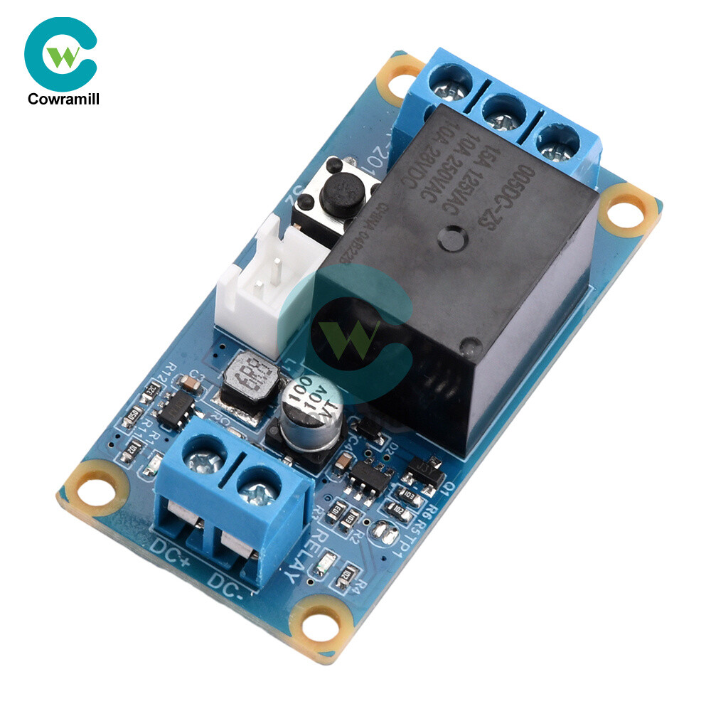 DC 5-28V 1 Way Bistable One Key Start Stop Self Locking Trigger Relay Module