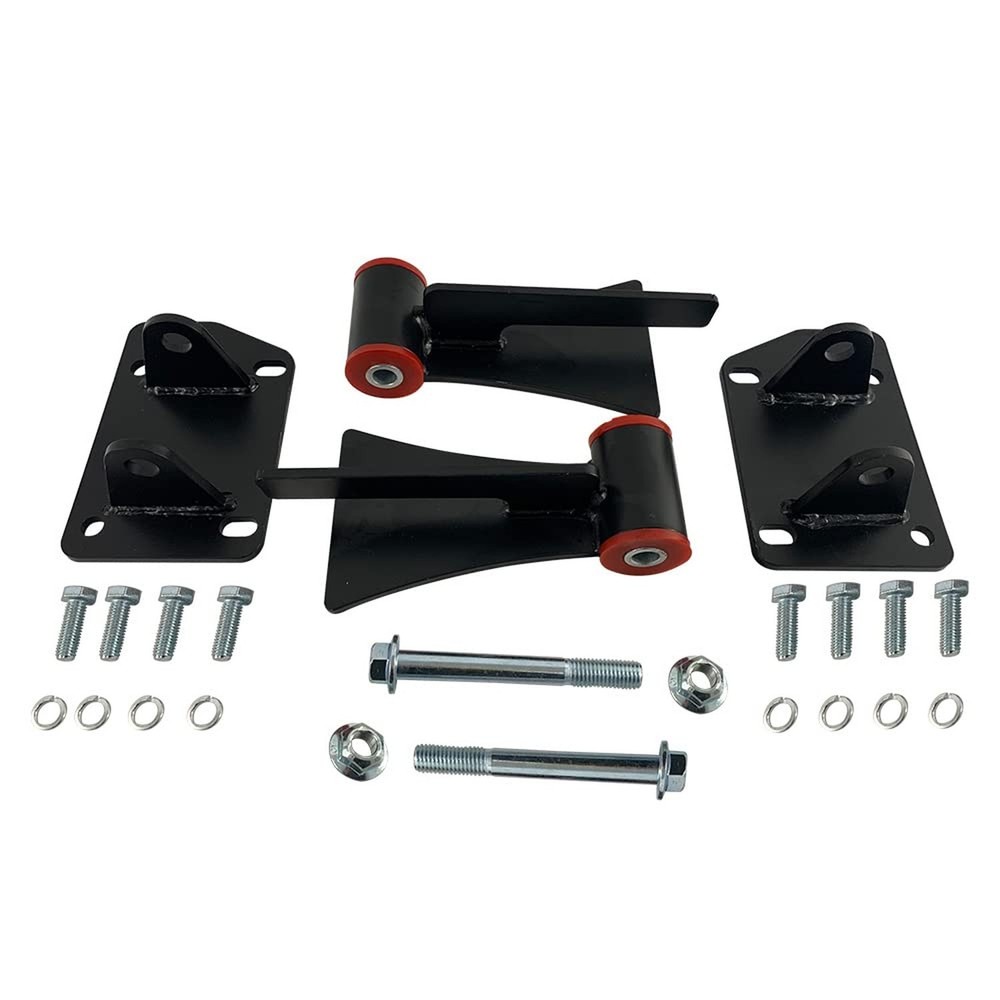 Motor Mount Set Engine & Frame Brackets with Bushings Compatible with Chevy L...