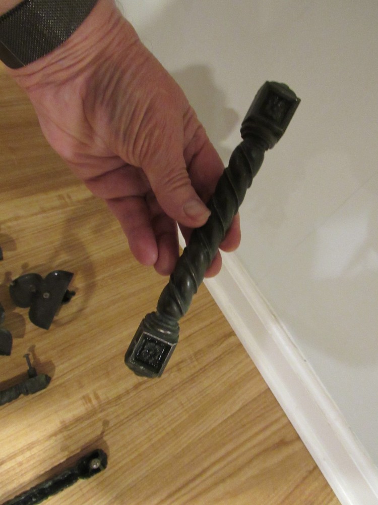 Vintage Brass Handle Drawer Pulls