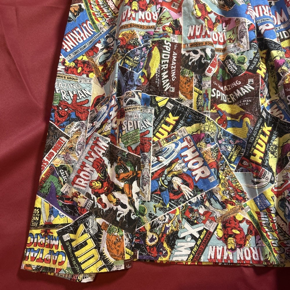 Handmade Marvel Comic Superhero Plus Size Dress Comic Con
