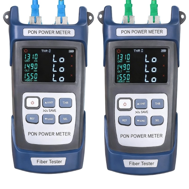 Advanced PON Testing Equipment Accurate Signal Measurement Multiple Connectors