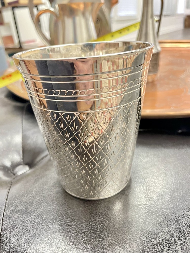 Kiddush Cup, Silver Plated